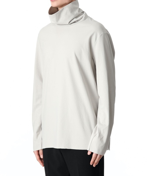 ATTACHMENT（アタッチメント）の「COOLMAX SMOOTH CLOTH HIGH NECKED T-SHIRT L/S（Tシャツ/カットソー・メンズ・ホワイト/ブラック/オフホワイト/グレー系その他・1/2/3）」の5枚目の写真