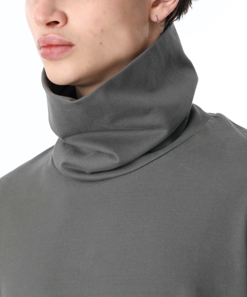 ATTACHMENT（アタッチメント）の「COOLMAX SMOOTH CLOTH HIGH NECKED T-SHIRT L/S（Tシャツ/カットソー・メンズ・ホワイト/ブラック/オフホワイト/グレー系その他・1/2/3）」の9枚目の写真