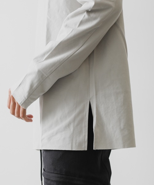 ATTACHMENT（アタッチメント）の「COOLMAX SMOOTH CLOTH HIGH NECKED T-SHIRT L/S（Tシャツ/カットソー・メンズ・ホワイト/ブラック/オフホワイト/グレー系その他・1/2/3）」の13枚目の写真