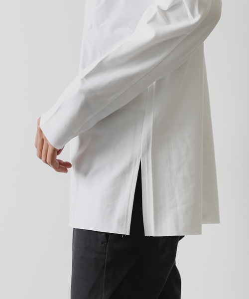 ATTACHMENT（アタッチメント）の「COOLMAX SMOOTH CLOTH HIGH NECKED T-SHIRT L/S（Tシャツ/カットソー・メンズ・ホワイト/ブラック/オフホワイト/グレー系その他・1/2/3）」の18枚目の写真