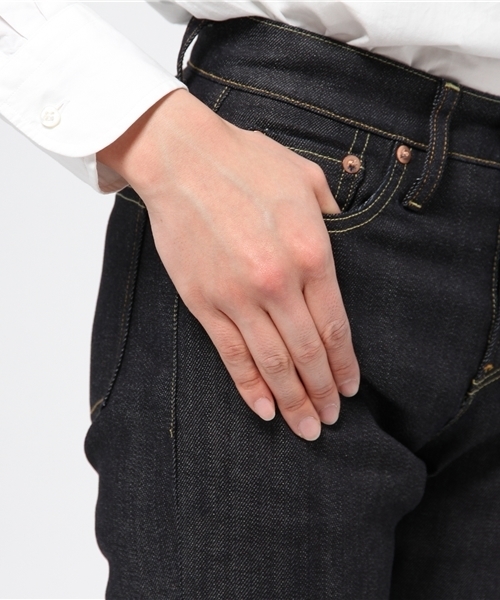 Ray BEAMS（レイビームス）の「◎RED CARD / synchro デニム（デニムパンツ・レディース・インディゴブルー・25/26/23/24）」の10枚目の写真