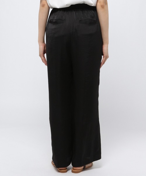 GLOBAL WORK（グローバルワーク）の「トロミイージーパンツ/951676（その他パンツ・レディース・ブラック/ライトグリーン/ダークブラウン・LARGE/MEDIUM）」の6枚目の写真