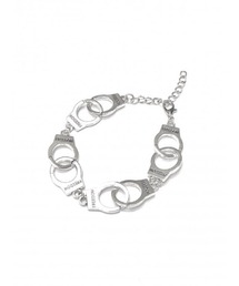 【XU/エックスユー】handcuffs bracelet/ハンドカフス ブレスレット 手錠 連鎖