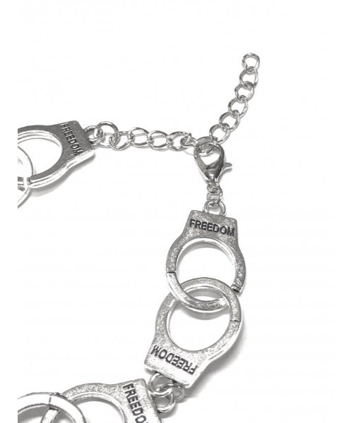 XU（エックスユー）の「【XU/エックスユー】handcuffs bracelet/ハンドカフス ブレスレット 手錠 連鎖（ブレスレット・メンズ・シルバー・ONE SIZE）」の2枚目の写真