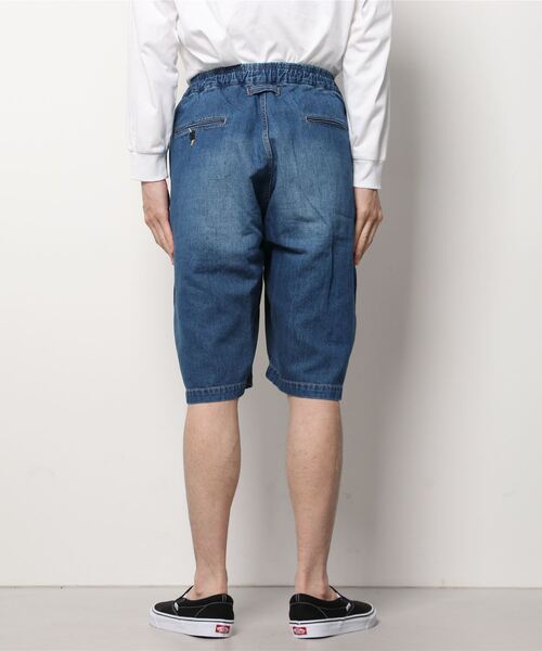 GOLD（ゴールド）の「GOLD / ゴールド：10oz. COTTON / LINEN DENIM EASY SHORT：21A-GL52254H[MUS]（デニムパンツ・メンズ・ネイビー・L/M/S）」の6枚目の写真