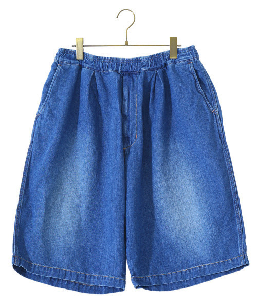 GOLD（ゴールド）の「GOLD / ゴールド：10oz. COTTON / LINEN DENIM EASY SHORT：21A-GL52254H[MUS]（デニムパンツ・メンズ・ネイビー・L/M/S）」の11枚目の写真