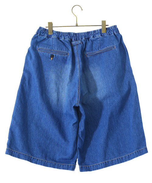 GOLD（ゴールド）の「GOLD / ゴールド：10oz. COTTON / LINEN DENIM EASY SHORT：21A-GL52254H[MUS]（デニムパンツ・メンズ・ネイビー・L/M/S）」の12枚目の写真