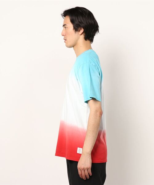 APPLEBUM（アップルバム）の「Multi Color Dip-dye T-shirt（Tシャツ/カットソー・メンズ・グレー系その他/ターコイズブルー・LARGE/X-LARGE/XX-LARGE/MEDIUM）」の6枚目の写真