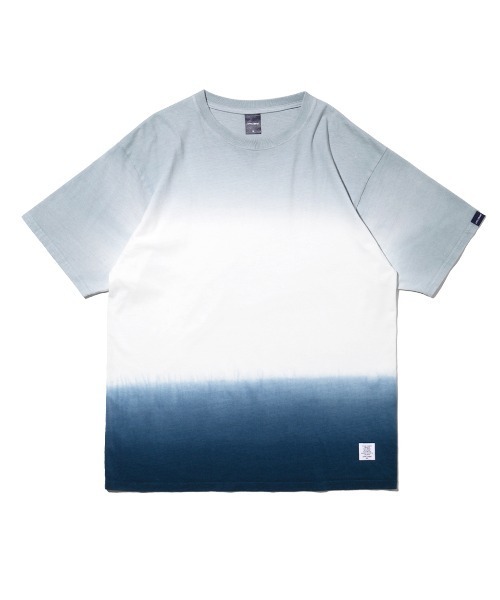 APPLEBUM（アップルバム）の「Multi Color Dip-dye T-shirt（Tシャツ/カットソー・メンズ・グレー系その他/ターコイズブルー・LARGE/X-LARGE/XX-LARGE/MEDIUM）」の2枚目の写真