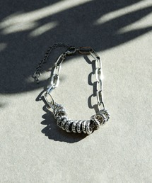 CALIFORNIA OUTFITTERS（カリフォルニア アウトフィッターズ）の「【LULKA（ルールカ）】シルバーチェーン/ハートブレスレット（ブレスレット・メンズ）」