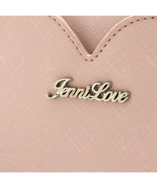 JENNI love（ジェニィラブ）の「リボンチャーム付きショルダーバッグ（ショルダーバッグ・キッズ・オフホワイト/ピンク/ブラック・F）」の9枚目の写真