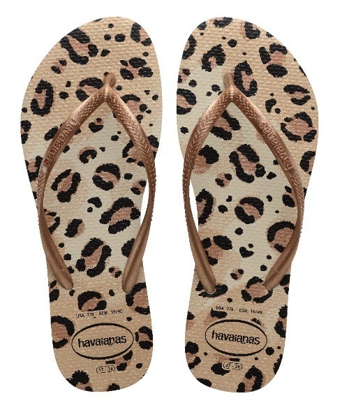 havaianas(ハワイアナス)の「havaianas (ハワイアナス) / Slim Animals サンダル ラバービーチサンダル(サンダル・レディース・ピンク系その他/その他1/その他2/ブラウン系その他/ゴールド系その他/ホワイト×ピンク/グレー/ベージュ・23/24.5/22/25.5)」の4枚目の写真