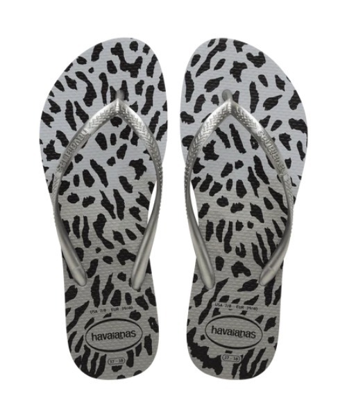 havaianas(ハワイアナス)の「havaianas (ハワイアナス) / Slim Animals サンダル ラバービーチサンダル(サンダル・レディース・ピンク系その他/その他1/その他2/ブラウン系その他/ゴールド系その他/ホワイト×ピンク/グレー/ベージュ・23/24.5/22/25.5)」の1枚目の写真