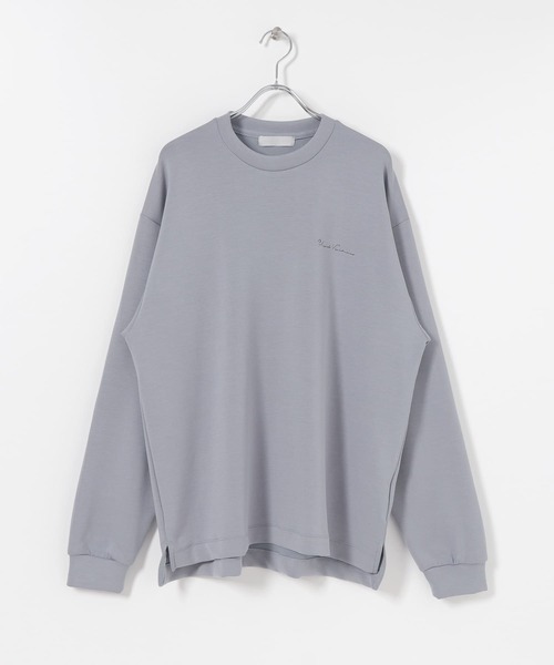 SENSE OF PLACE by URBAN RESEARCH（センスオブプレイスバイアーバンリサーチ）の「シシュウポンチロングTシャツ（Tシャツ/カットソー・メンズ・ブルー/ブラック/ライトベージュ/ホワイト・LARGE/MEDIUM）」の16枚目の写真