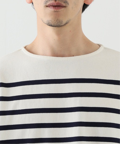 JOURNAL STANDARD relume（ジャーナルスタンダード　レリューム）の「3XL NAVAL BORDER/ボーダーTシャツ（Tシャツ/カットソー・メンズ・ブラック/ネイビー/カーキ/レンガ・LARGE/XXX-LARGE）」の17枚目の写真