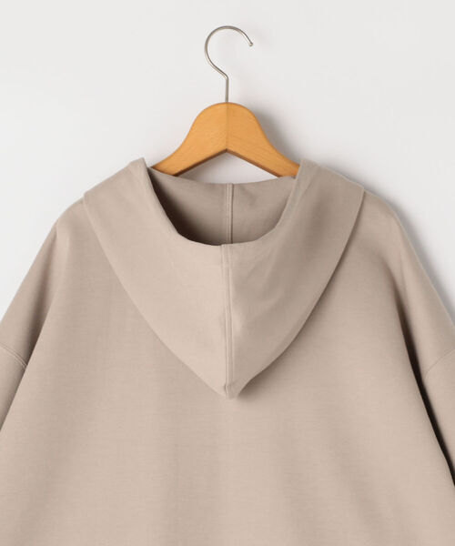 NOLLEY’S（ノーリーズ）の「ダブルエアーウォッシャブルパーカー（パーカー・レディース・ベージュ/ブラウン・38）」の6枚目の写真