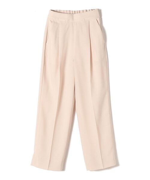 SHIPS（シップス）の「ウールライクセミダブルパンツ◇（その他パンツ・レディース・オフホワイト/キャメル/ネイビー・34/36/38/40）」の5枚目の写真