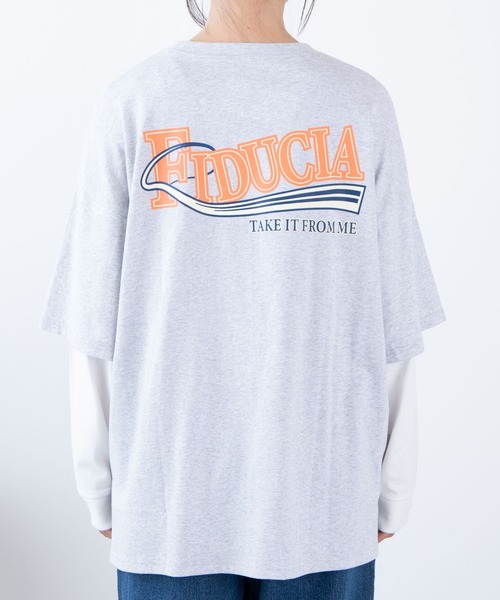WEGO(ウィゴー)の「WEGO/フェイクレイヤードロンT(Tシャツ/カットソー・レディース・オートミール/スミクロ・FREE)」の13枚目の写真