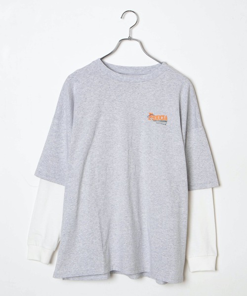 WEGO(ウィゴー)の「WEGO/フェイクレイヤードロンT(Tシャツ/カットソー・レディース・オートミール/スミクロ・FREE)」の15枚目の写真