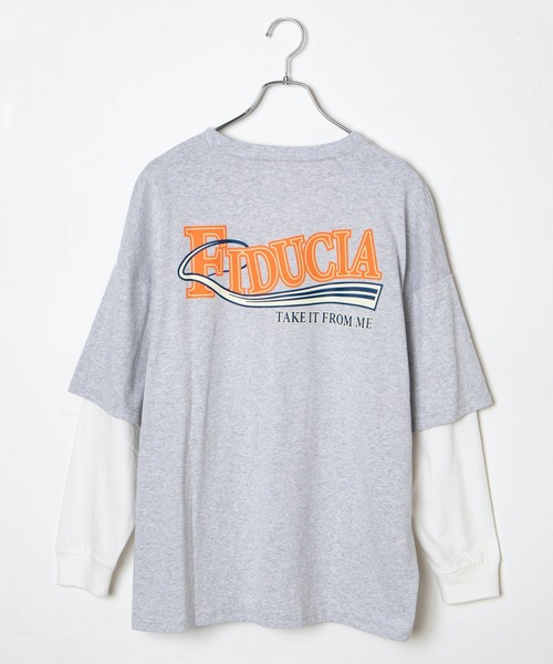 WEGO(ウィゴー)の「WEGO/フェイクレイヤードロンT(Tシャツ/カットソー・レディース・オートミール/スミクロ・FREE)」の16枚目の写真