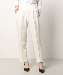 DouDou | ソフトテーパードタックパンツ(その他パンツ)