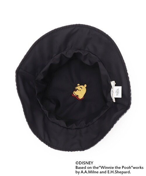 SOUP（スープ）の「◆ディズニー くまのプーさん/リバーシブルバケットハット（ハット・レディース・ブラック系・00）」の7枚目の写真
