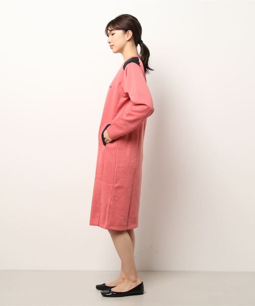 BENETTON (UNITED COLORS OF BENETTON)（ベネトンユナイテッドカラーズオブベネトン）の「【BENETTON / ベネトン】レディースワンピース（ワンピース・レディース・ブラック/ベージュ/カーキ/ピンク・SMALL/MEDIUM/LARGE/X-LARGE）」の5枚目の写真