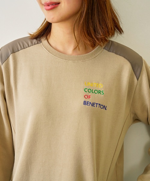 BENETTON (UNITED COLORS OF BENETTON)（ベネトンユナイテッドカラーズオブベネトン）の「【BENETTON / ベネトン】レディースワンピース（ワンピース・レディース・ブラック/ベージュ/カーキ/ピンク・SMALL/MEDIUM/LARGE/X-LARGE）」の20枚目の写真