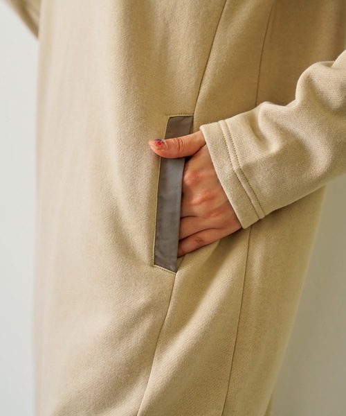 BENETTON (UNITED COLORS OF BENETTON)（ベネトンユナイテッドカラーズオブベネトン）の「【BENETTON / ベネトン】レディースワンピース（ワンピース・レディース・ブラック/ベージュ/カーキ/ピンク・SMALL/MEDIUM/LARGE/X-LARGE）」の21枚目の写真