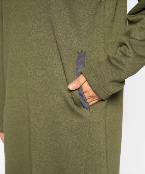 BENETTON (UNITED COLORS OF BENETTON)（ベネトンユナイテッドカラーズオブベネトン）の「【BENETTON / ベネトン】レディースワンピース（ワンピース・レディース・ブラック/ベージュ/カーキ/ピンク・SMALL/MEDIUM/LARGE/X-LARGE）」の14枚目の写真