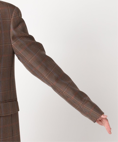 Noble（ノーブル）の「《追加》チェックピークドロングジャケット2