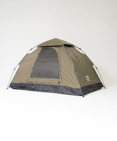 OUTDOOR PRODUCTS（アウトドアプロダクツ）の「１～２名用　ワンタッチテント　折り畳み・持ち運び・収納可能　簡単組み立て　UPF50（アウトドアグッズ・メンズ・カーキ/ベージュ/ブラック・FREE）」の2枚目の写真