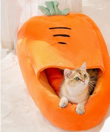 aimoha（アイモハ）の「人参形ペット用クッション（ペット用クッション/マット）」