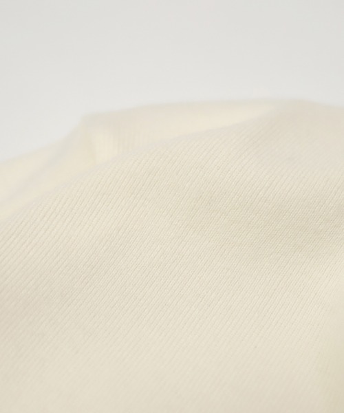 gicipi（ジチピ）の「[ gicipi ] タートルネック　フィット　ANANAS/アナナス（Tシャツ/カットソー・レディース・ホワイト/ブラック/ブラウン・1）」の6枚目の写真