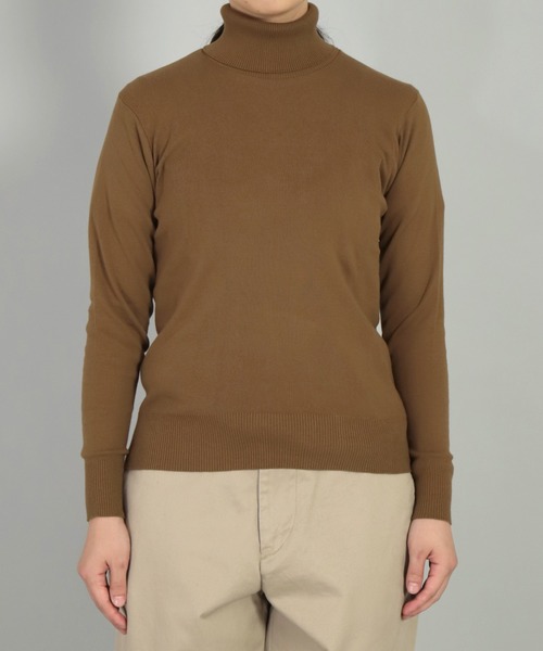 gicipi（ジチピ）の「[ gicipi ] タートルネック　フィット　ANANAS/アナナス（Tシャツ/カットソー・レディース・ホワイト/ブラック/ブラウン・1）」の12枚目の写真