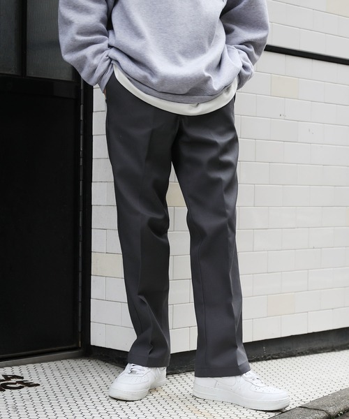 Dickies(ディッキーズ)の「Dickies/ディッキーズ 874 オリジナル ワイドチノパンツ ワークパンツ(チノパンツ・メンズ・ブラック/ダークブラウン/カーキ/チャコール・34/32/28/36/30)」の8枚目の写真