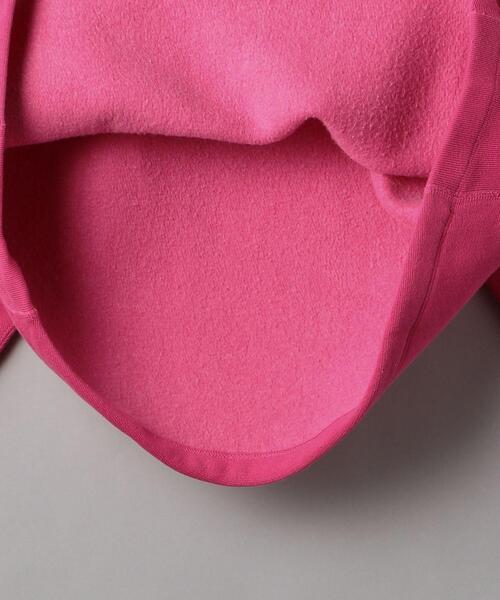 Champion(チャンピオン)の「【別注】<Champion(チャンピオン)>リバースウィーブタートルネックスウェットプルオーバー ∴(スウェット・レディース・オフホワイト/ブラック/ピンク・FREE)」の10枚目の写真