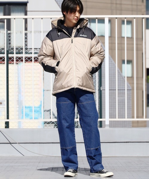 Dickies（ディッキーズ）の「Dickies/ディッキーズ DBL KNEE JEAN デニムパンツ ワークパンツ ダブルニー ブランドロゴ（デニムパンツ・メンズ・インディゴブルー・32inch/34inch/36inch/30 inch）」の14枚目の写真