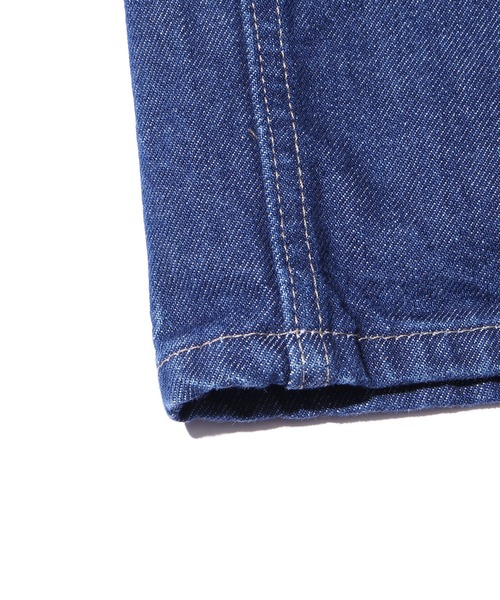 Dickies（ディッキーズ）の「Dickies/ディッキーズ DBL KNEE JEAN デニムパンツ ワークパンツ ダブルニー ブランドロゴ（デニムパンツ・メンズ・インディゴブルー・32inch/34inch/36inch/30 inch）」の4枚目の写真