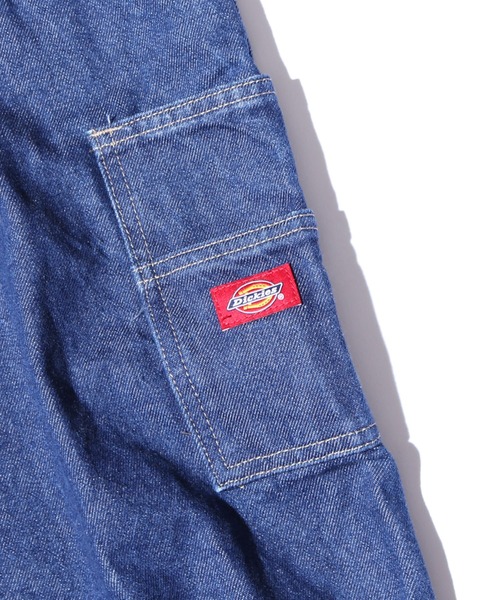Dickies（ディッキーズ）の「Dickies/ディッキーズ DBL KNEE JEAN デニムパンツ ワークパンツ ダブルニー ブランドロゴ（デニムパンツ・メンズ・インディゴブルー・32inch/34inch/36inch/30 inch）」の7枚目の写真