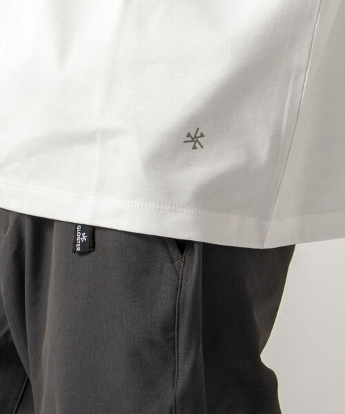 GLOSTER(グロスター)の「【GLOSTER/グロスター】SILKY SMOOTH TEE シルケットスムース ロングスリーブTシャツ(Tシャツ/カットソー・メンズ・ホワイト/ブラック/ラベンダー・MEDIUM/LARGE)」の19枚目の写真