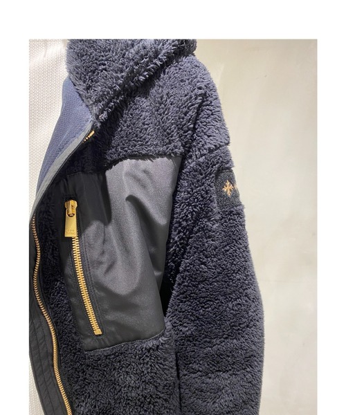 TATRAS(タトラス)の「TATRAS(タトラス ) ボアフード/LTAT21A4872-L(LTBS22S4872-L)(ブルゾン・レディース・ブラック/ベージュ・1/2/3)」の9枚目の写真
