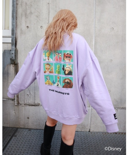 FIG&VIPER（フィグアンドバイパー）の「Kermit feeling BIG PO（Tシャツ/カットソー・レディース・ホワイト/ブラック/パープル・FREE）」の3枚目の写真