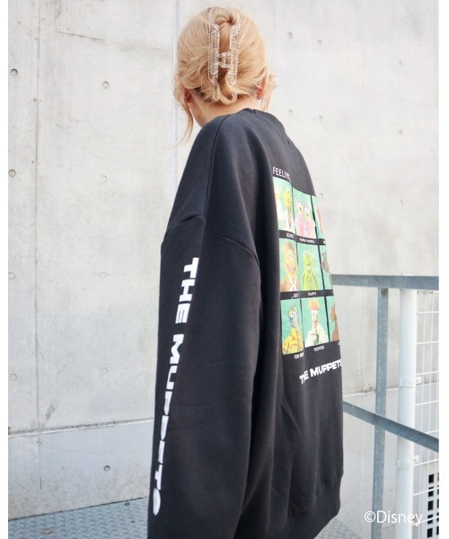 FIG&VIPER（フィグアンドバイパー）の「Kermit feeling BIG PO（Tシャツ/カットソー・レディース・ホワイト/ブラック/パープル・FREE）」の4枚目の写真