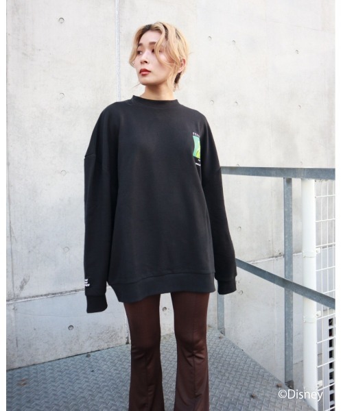 FIG&VIPER（フィグアンドバイパー）の「Kermit feeling BIG PO（Tシャツ/カットソー・レディース・ホワイト/ブラック/パープル・FREE）」の16枚目の写真