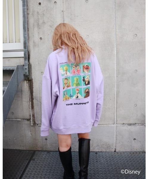 FIG&VIPER（フィグアンドバイパー）の「Kermit feeling BIG PO（Tシャツ/カットソー・レディース・ホワイト/ブラック/パープル・FREE）」の20枚目の写真