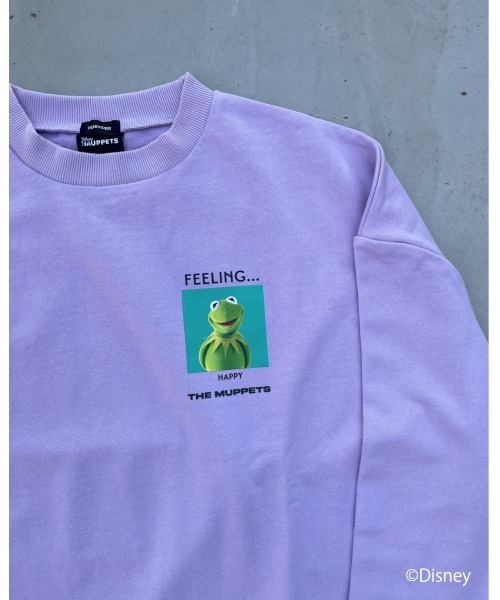 FIG&VIPER（フィグアンドバイパー）の「Kermit feeling BIG PO（Tシャツ/カットソー・レディース・ホワイト/ブラック/パープル・FREE）」の15枚目の写真
