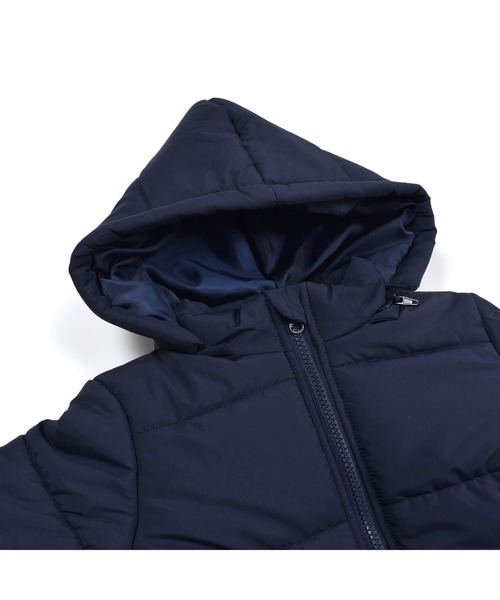 Noeil aime BeBe(ノイユエイムベベ)の「Noeil aime BeBe/撥水 2WAY フード 取り外し 中綿 コート (90~130cm)(ダウンジャケット/コート・キッズ・ベージュ/ネイビー・100/110/90/130/120)」の20枚目の写真