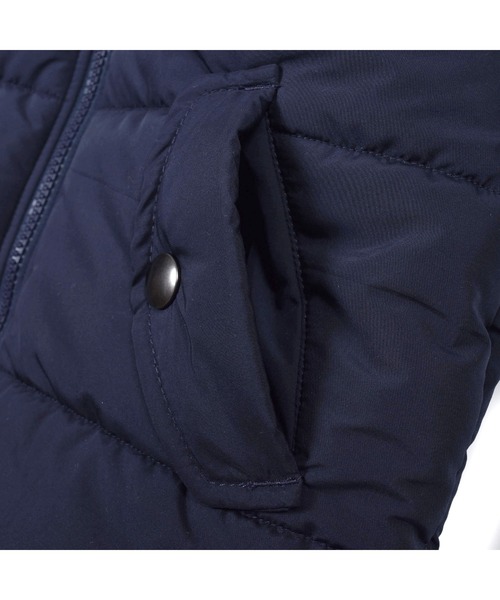 Noeil aime BeBe(ノイユエイムベベ)の「Noeil aime BeBe/撥水 2WAY フード 取り外し 中綿 コート (90~130cm)(ダウンジャケット/コート・キッズ・ベージュ/ネイビー・100/110/90/130/120)」の8枚目の写真