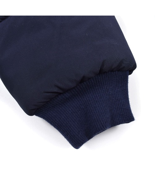 Noeil aime BeBe(ノイユエイムベベ)の「Noeil aime BeBe/撥水 2WAY フード 取り外し 中綿 コート (90~130cm)(ダウンジャケット/コート・キッズ・ベージュ/ネイビー・100/110/90/130/120)」の14枚目の写真